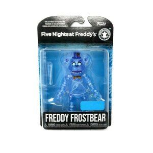 five nights at Freddy's Articulated Freddy Frostbear Action Figure, 5 Inch